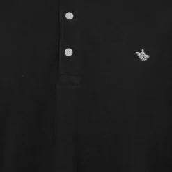 DOCKERS Polo grandes tailles coton avec liseré logo brodé Homme NOIR Best