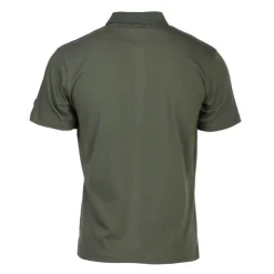 HELVETICA Polo logo imprimé Homme KAKI Best