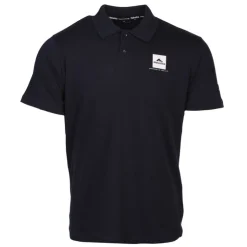HELVETICA Polo logo imprimé Homme BLEU FONCE Hot