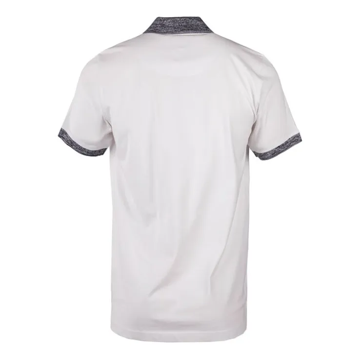 CERRUTI Polo manches courte bicolore santerno Homme BLANC Online