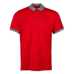 CERRUTI Polo manches courte bicolore santerno Homme ROUGE