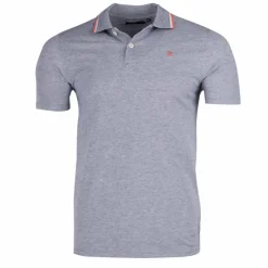 JACK & JONES Polo manches courtes 100% Coton Homme JACK AND JONES BLEU Hot
