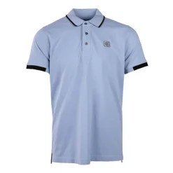 CERRUTI Polo manches courtes bormida avec logo Homme BLEU CLAIR Hot