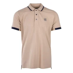 CERRUTI Polo manches courtes bormida avec logo Homme BEIGE Discount