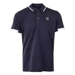 CERRUTI Polo manches courtes bormida avec logo Homme BLEU FONCE Outlet