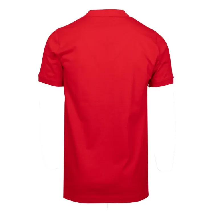 CERRUTI Polo manches courtes col mao firenza Homme ROUGE FONCE Hot