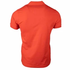 CERRUTI Polo manches courtes coton doux bande logo épaule ballabile Homme ROUGE Best