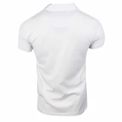 CERRUTI Polo manches courtes coton doux bande logo épaule ballabile Homme BLANC Hot