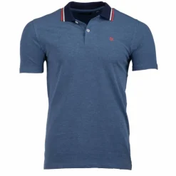 JACK & JONES Polo manches courtes Homme BLEU Hot