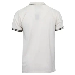 CHEVIGNON Polo manches courtes liserés col Sherman Homme BLANC ECRU Clearance