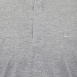 TORRENTE Polo mao manches courtes avec liseré coloré Homme GRIS CLAIR New