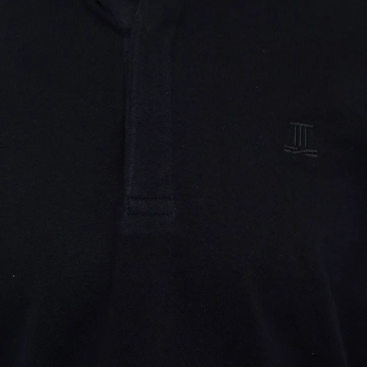 TORRENTE Polo mao manches courtes avec liseré coloré Homme NOIR Discount