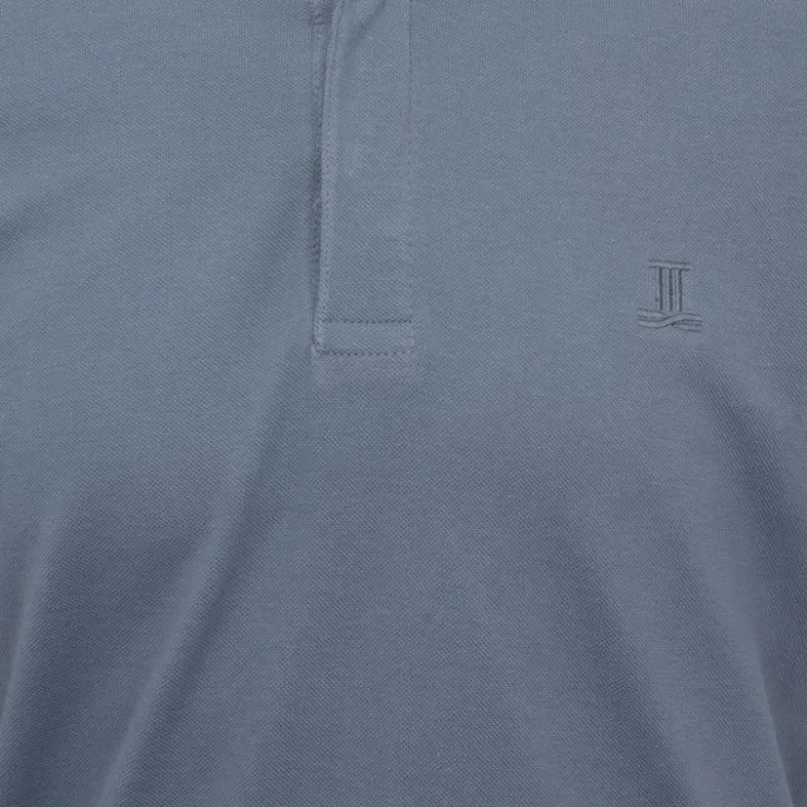 TORRENTE Polo mao manches courtes avec liseré coloré Homme BLEU PETROLE Best