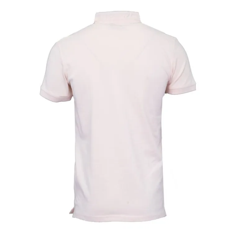 TORRENTE Polo mao manches courtes avec liseré coloré Homme ROSE CLAIR New
