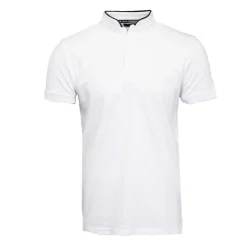 TORRENTE Polo mao manches courtes avec liseré coloré Homme BLANC