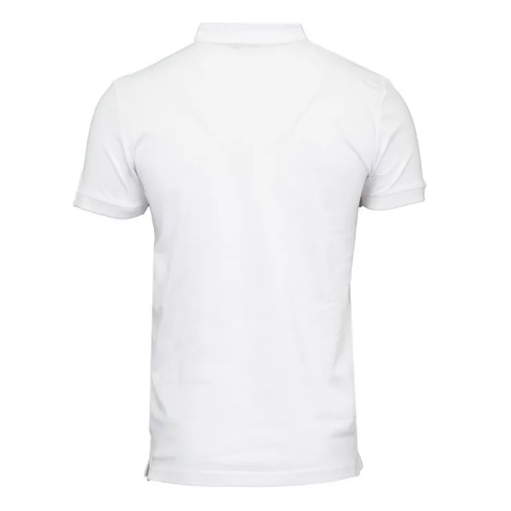 TORRENTE Polo mao manches courtes avec liseré coloré Homme BLANC