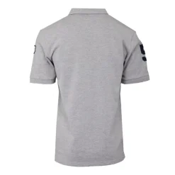 KAPORAL Polo Marlow 5 logo brodé Homme GRIS CLAIR Clearance