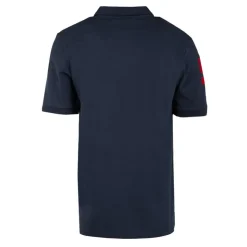 KAPORAL Polo Marlow 5 logo brodé Homme BLEU FONCE Outlet