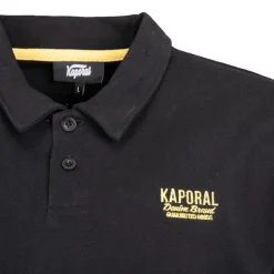 KAPORAL Polo Marlow 5 logo brodé Homme NOIR Best