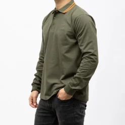 TORRENTE Polo ml liseret 5551 Homme KAKI Outlet