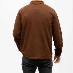 TORRENTE Polo ml liseret 5551 Homme MARRON FONCE Sale
