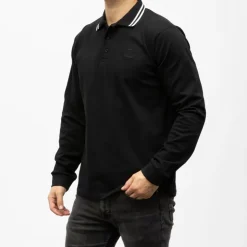 TORRENTE Polo ml liseret 5551 Homme NOIR Clearance
