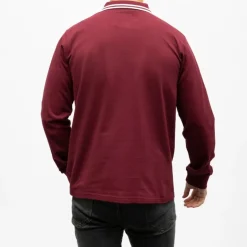 TORRENTE Polo ml liseret 5551 Homme BORDEAUX Online