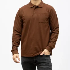 TORRENTE Polo ml poche 10661 Homme MARRON FONCE Best