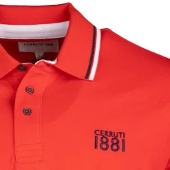 CERRUTI Polo padova mc 18147 Homme ROUGE