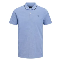 JACK & JONES Polo paulos avec liseré slim fit Homme BLEU Clearance