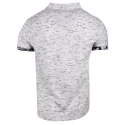 BLAGGIO Polo poche poitrine imprimé Homme BLANC Online
