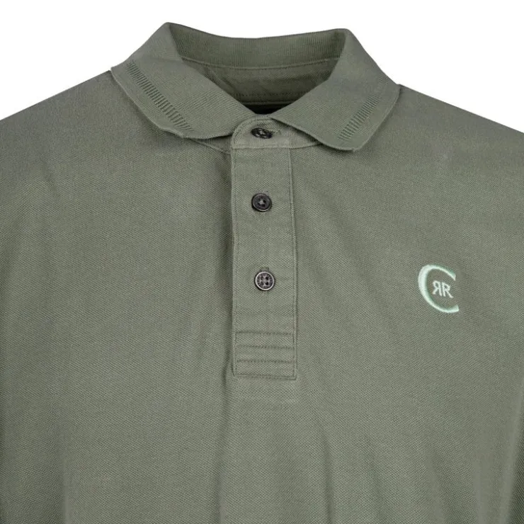 CERRUTI Polo regular manches courtes tiber en coton Homme VERT CLAIR
