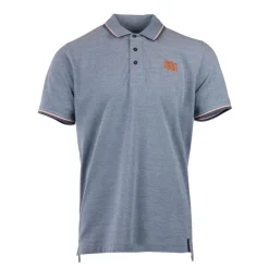 CERRUTI Polo regular manches courtes natisone avec liseré Homme BLEU CLAIR Best