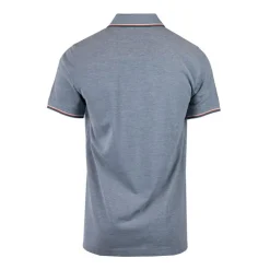 CERRUTI Polo regular manches courtes natisone avec liseré Homme BLEU CLAIR Best