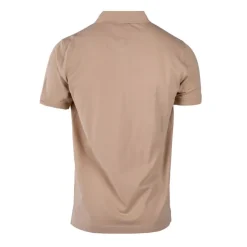 CERRUTI Polo regular manches courtes tiber en coton Homme BEIGE Clearance