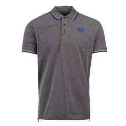 CERRUTI Polo regular manches courtes natisone avec liseré Homme NOIR New