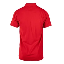CERRUTI Polo regular manches courtes tiber en coton Homme ROUGE Clearance