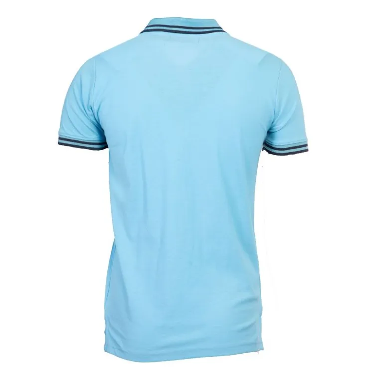 CHEVIGNON Polo sherman logo coloré brodé avec boutons argentés Homme BLANC Discount