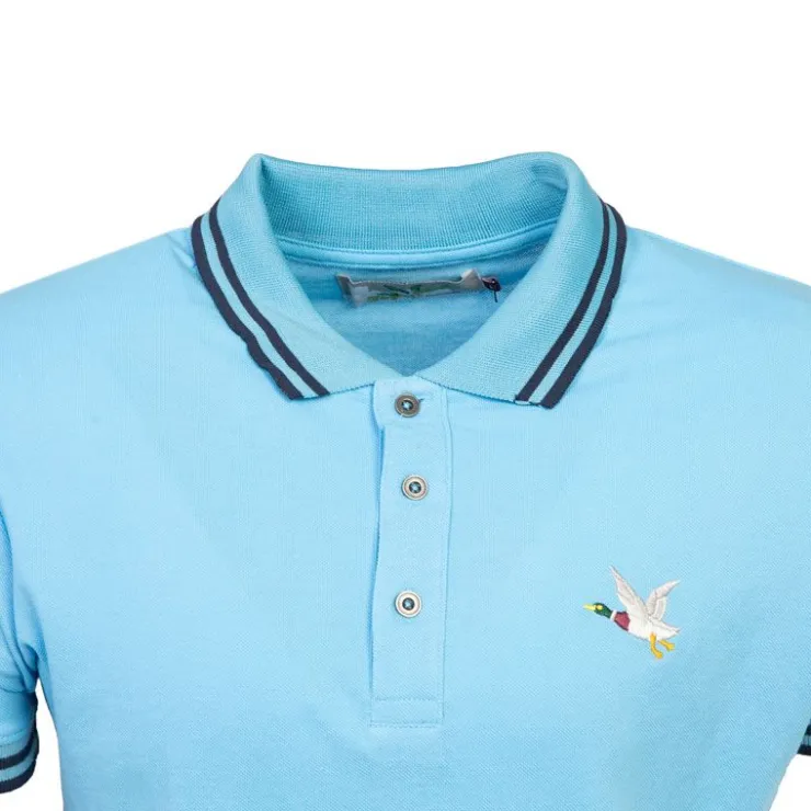 CHEVIGNON Polo sherman logo coloré brodé avec boutons argentés Homme BLANC Discount