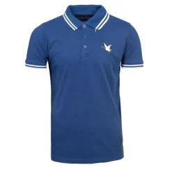CHEVIGNON Polo sherman logo coloré brodé avec boutons argentés Homme BLANC Discount