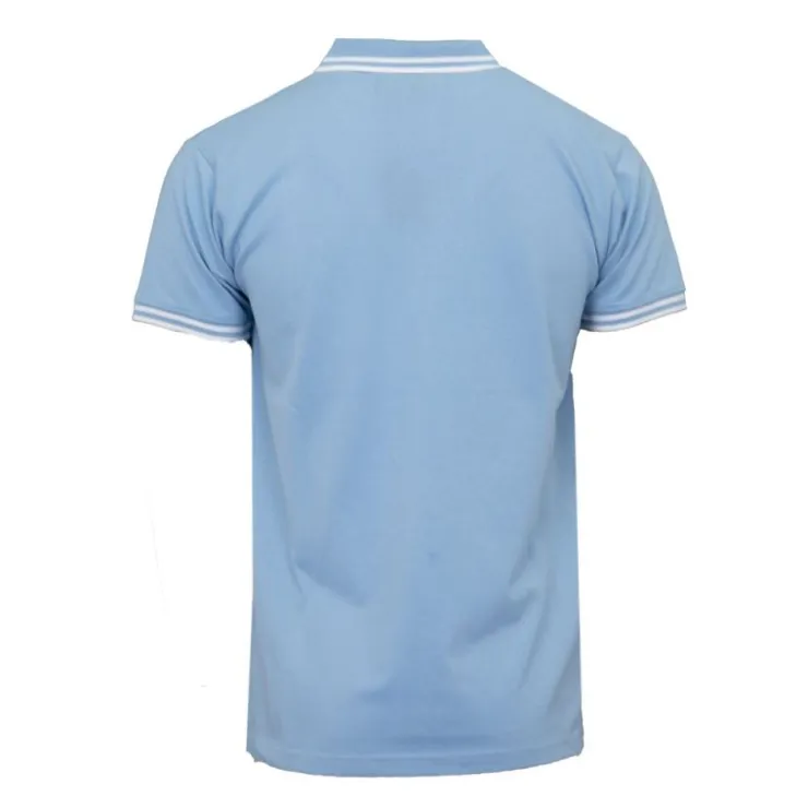 CHEVIGNON Polo sherman logo coloré brodé avec boutons argentés Homme BLEU Best