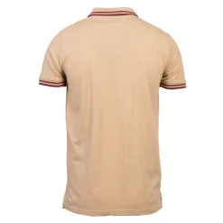CHEVIGNON Polo sherman logo coloré brodé avec boutons argentés Homme BEIGE Sale