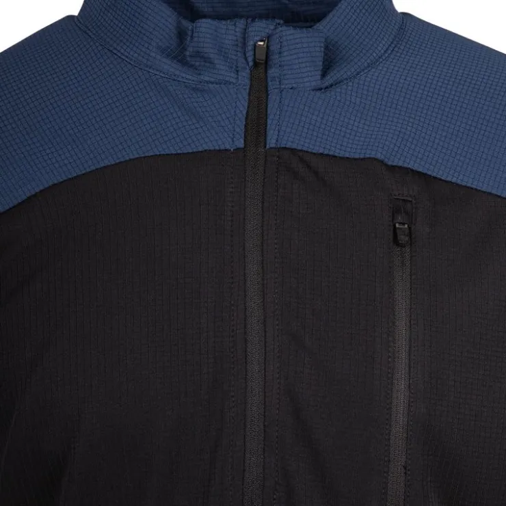 BEST MOUNTAIN Polo technique zip bi-couleur Homme BLEU FONCE Online