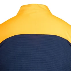 BEST MOUNTAIN Polo technique zip bi-couleur Homme ORANGE