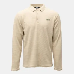 KAPORAL Polo texturé manches longues jilan Homme BEIGE Online