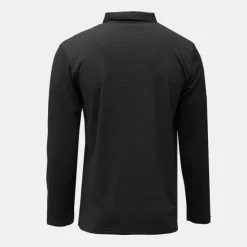 KAPORAL Polo texturé manches longues jilan Homme NOIR New
