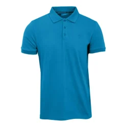 BILL TORNADE Polo uni mc lycra Homme TURQUOISE Online