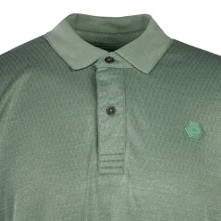 CERRUTI Polo uni satinée baltea Homme VERT Hot