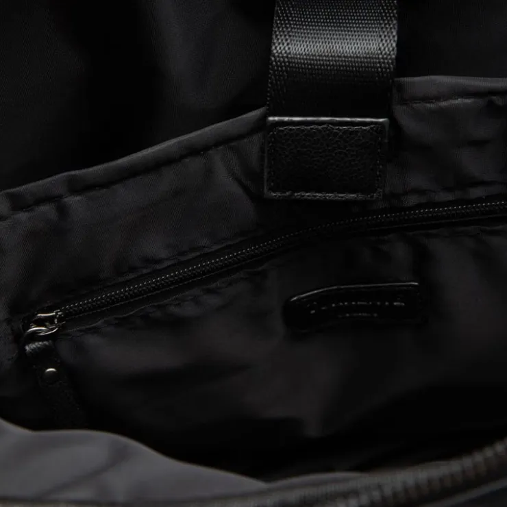 TORRENTE Porte document avec deux poches zippées extérieures 42x34x6cm Homme NOIR New