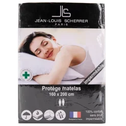 JEAN-LOUIS SCHERRER Protege matelas jean louis scherrer plastique 160 art0613 Mixte BLANC Discount